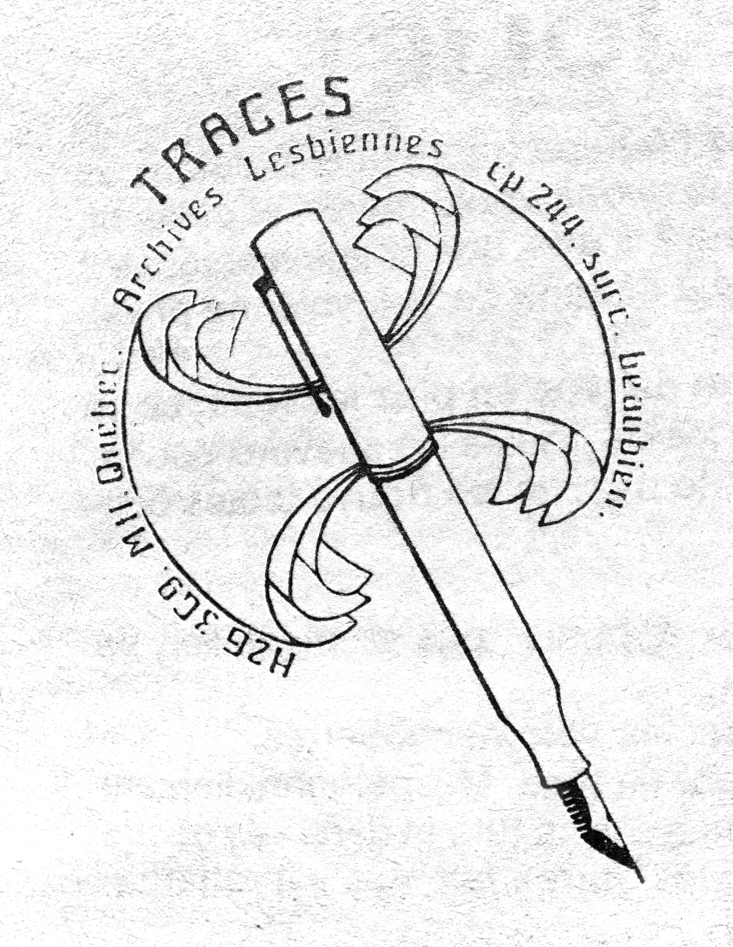 Premier logo des Archives Traces